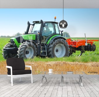 Picture of Tractor on the field